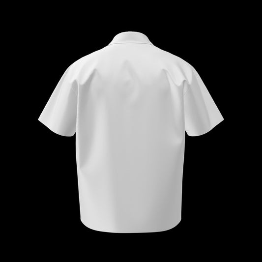 Men's Vintage Lace-Up Shirt 3D Garment Project File for CLO3D