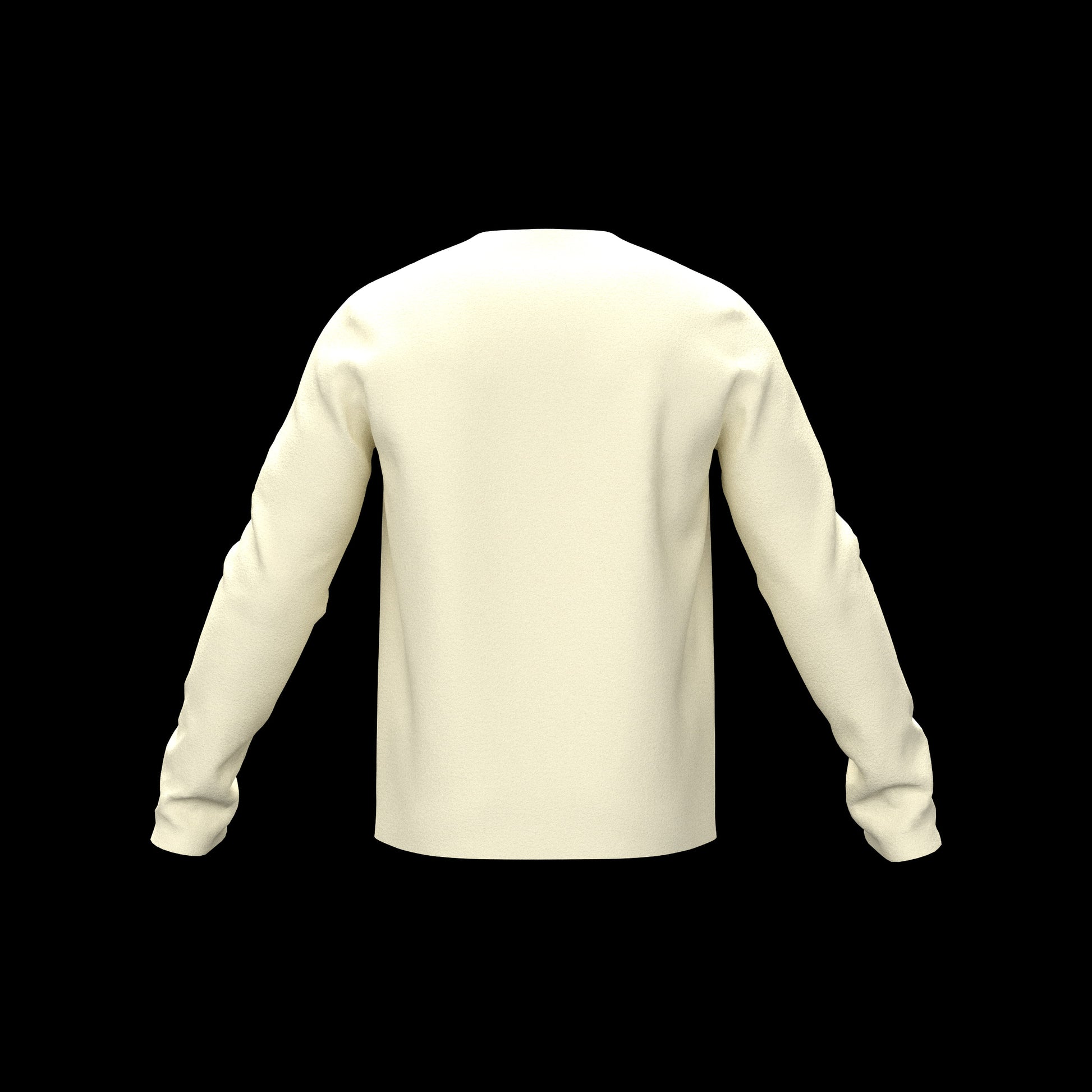 Men's Sloper Knit Shirt Slim Fit Size 40 - 3D Garment CLO3D Marvelous Designer ZPAC ZPRJ File Download Digital Virtual Fashion Pattern