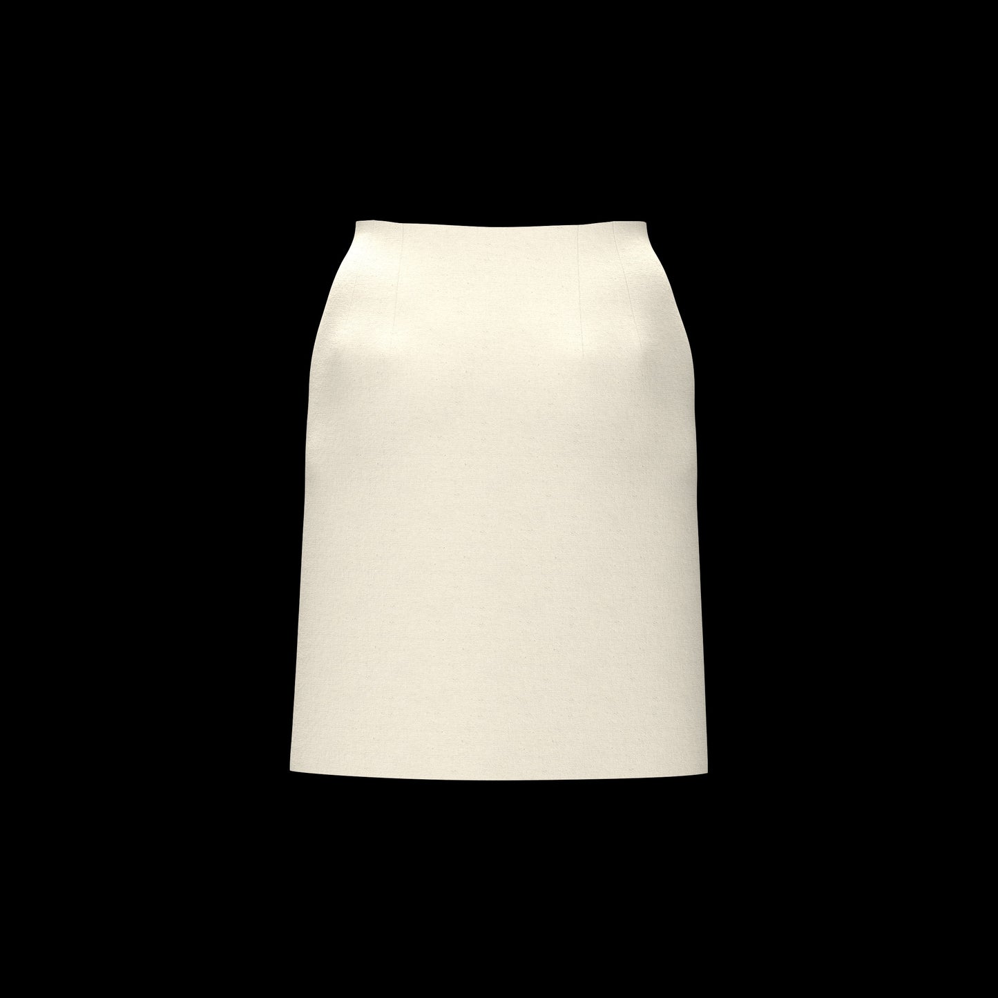 Women’s Skirt Sloper Size 8 - 3D Garment CLO3D Marvelous Designer ZPAC ZPRJ File Download Digital Virtual Fashion 2D Pattern Dress Pencil