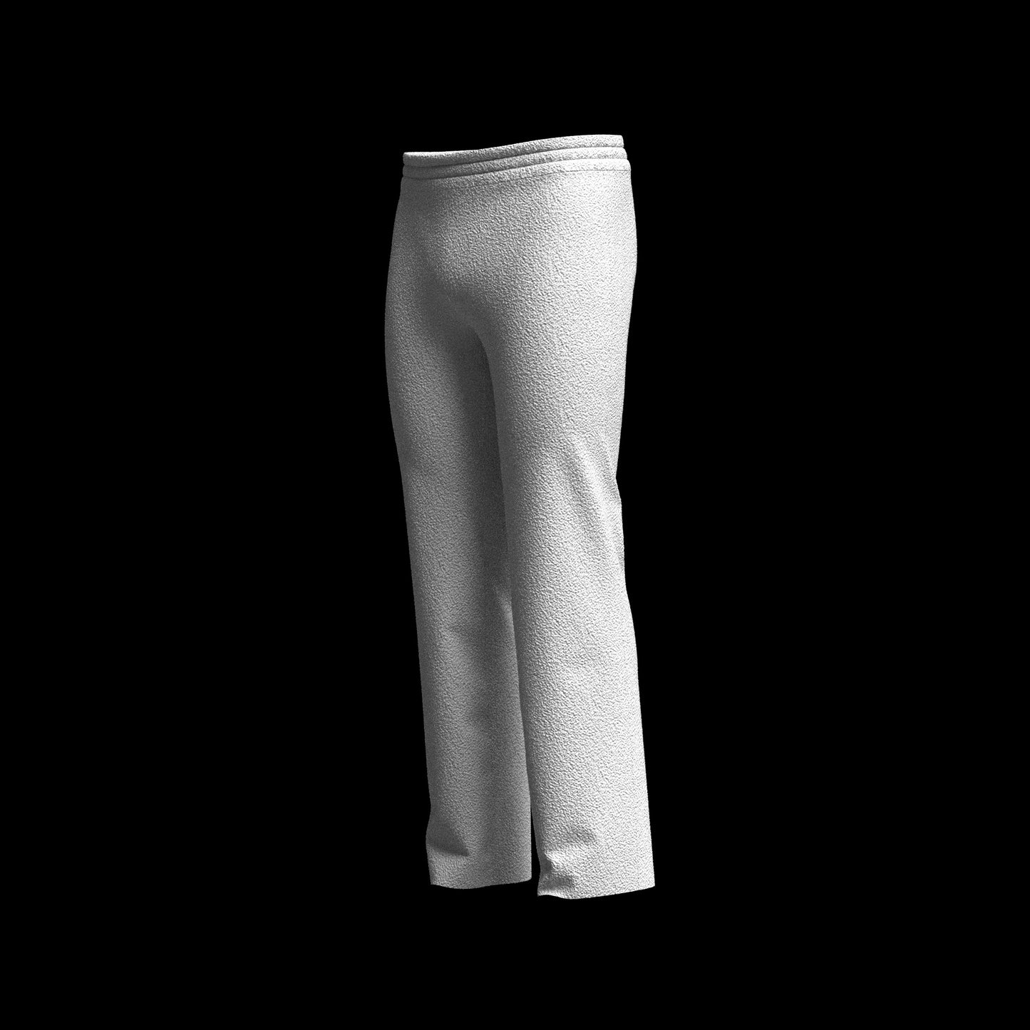 Mens Sweatpants 3D Garment for CLO3D Marvelous Designer ZPAC ZPRJ File Download Digital Virtual Fashion 2D Pattern