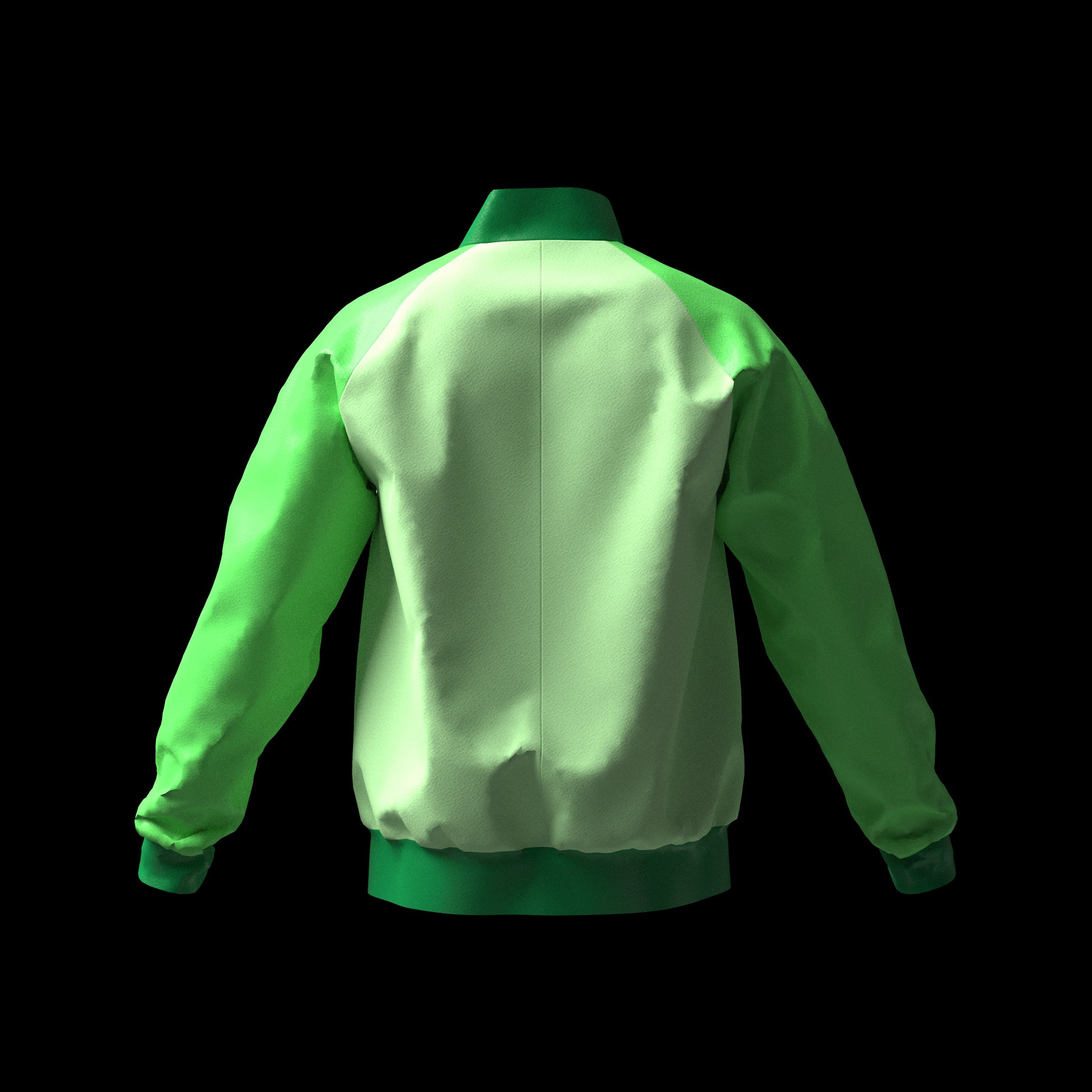 Mens Windbreaker Jacket 3D Garment for CLO3D Marvelous Designer ZPAC ZPRJ File Download Digital Virtual Fashion 2D Pattern