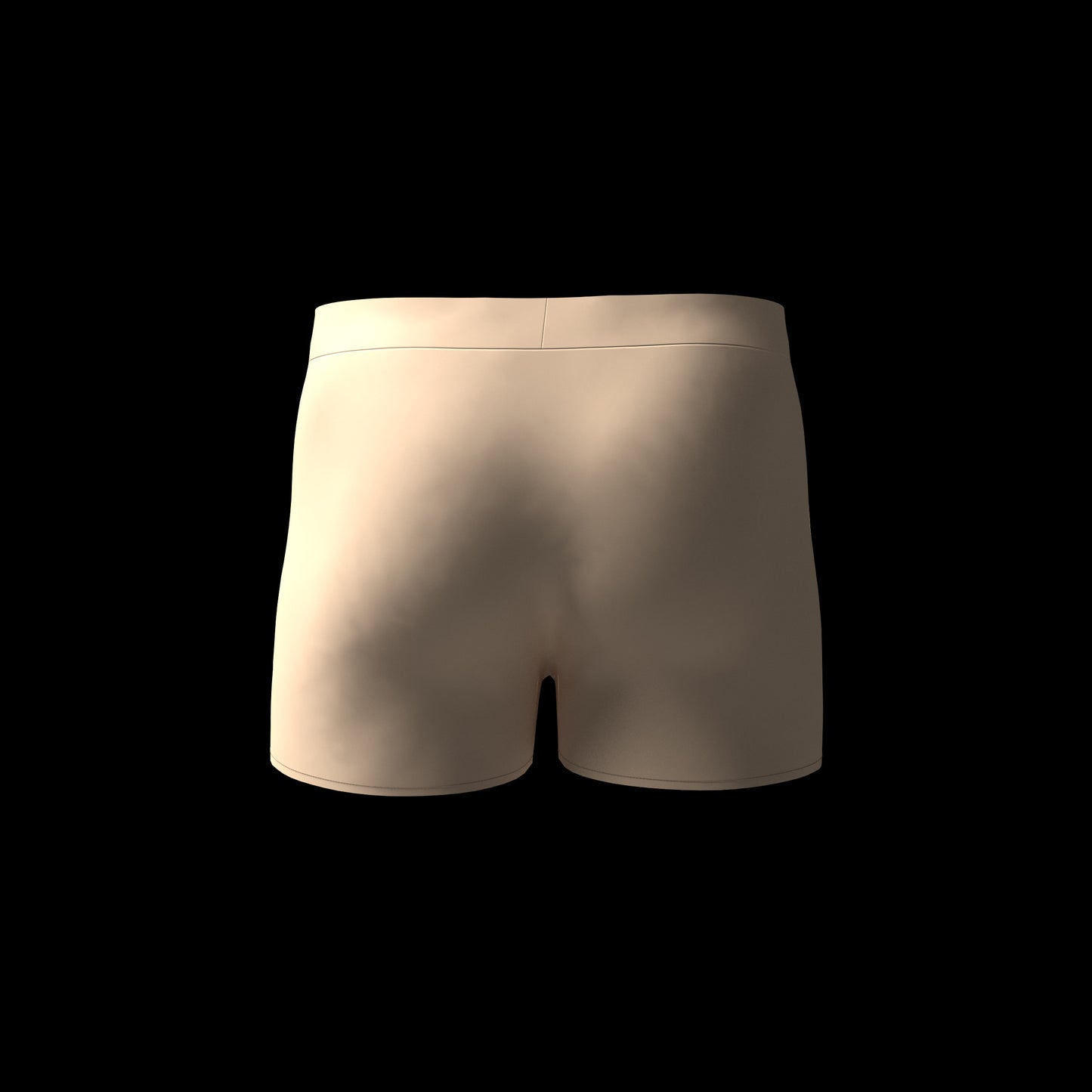 Free Mens Boxer Briefs 3D Garment for CLO3D Marvelous Designer ZPAC ZPRJ File Download Digital Virtual Fashion 2D Pattern