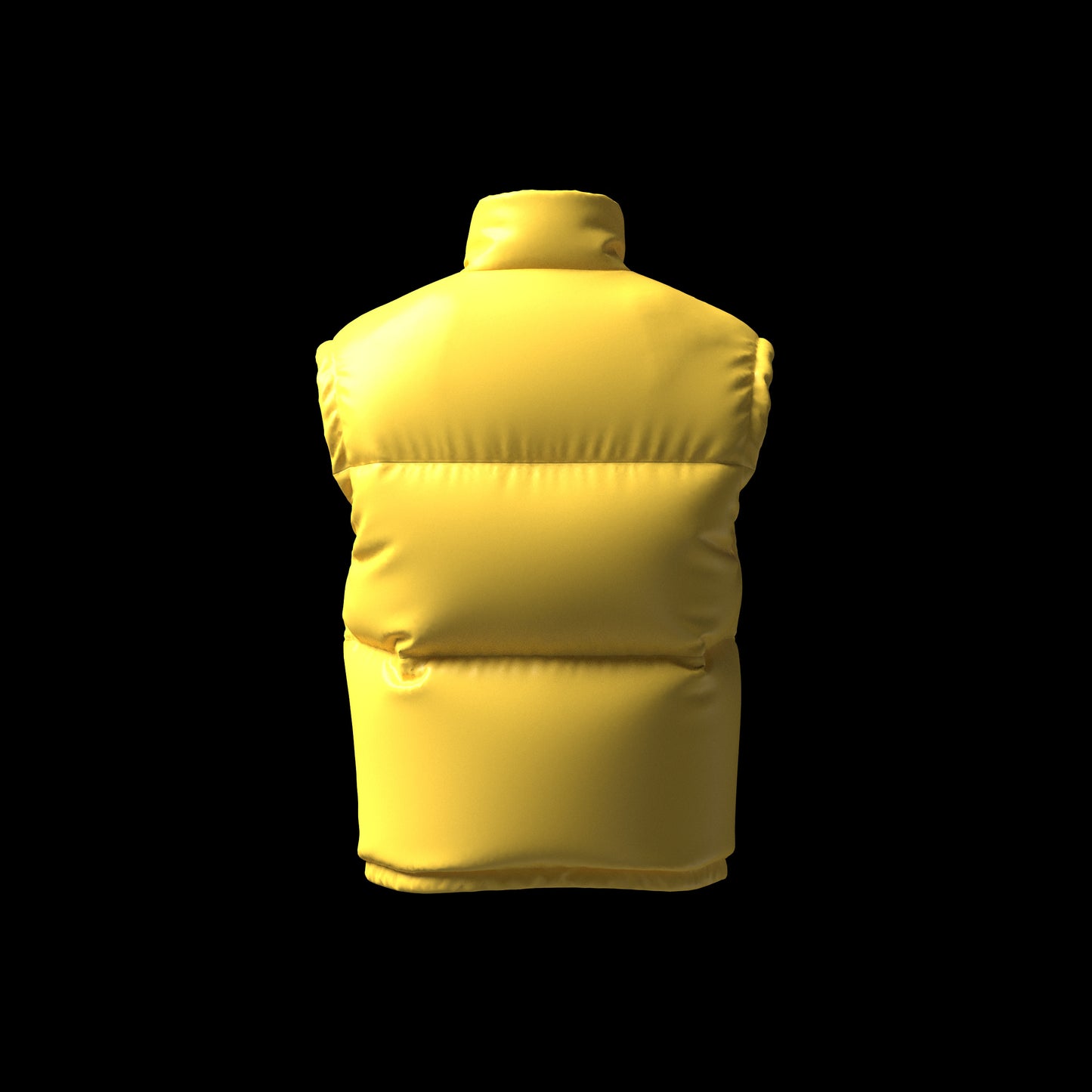 Free 3D Garment for CLO3D Marvelous Designer ZPAC ZPRJ File Download Digital Virtual Fashion 2D Pattern Mens Puffer Vest