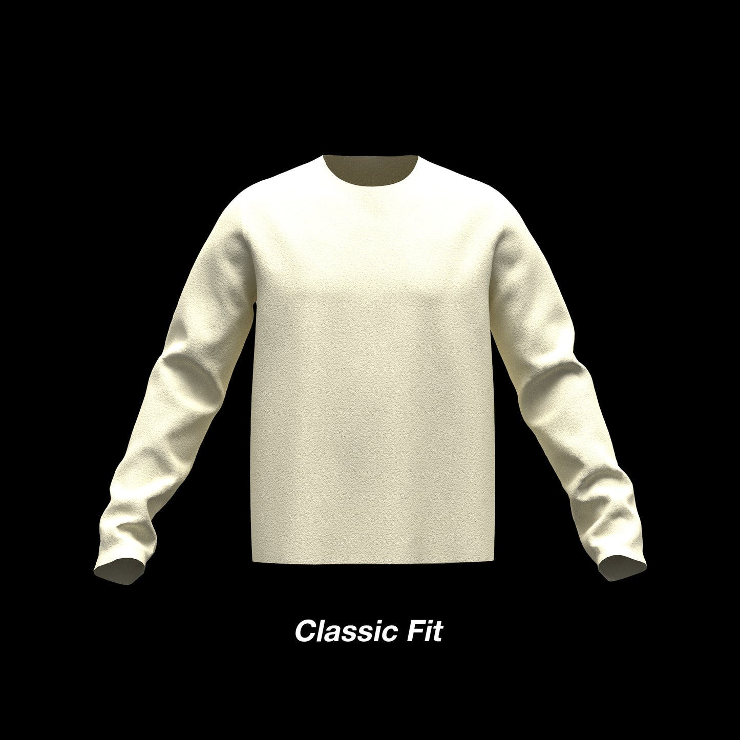 Men's Sloper Knit Shirt Slim Fit Size 40 - 3D Garment CLO3D Marvelous Designer ZPAC ZPRJ File Download Digital Virtual Fashion Pattern