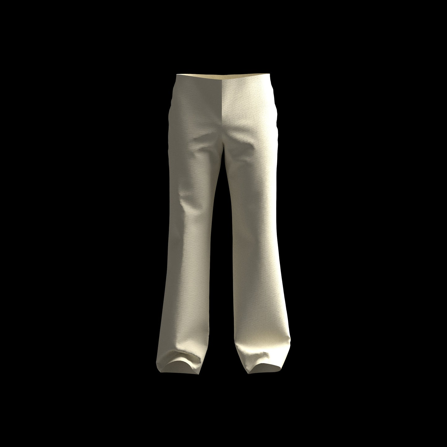 Men's Pants Sloper Size 40 - 3D Garment CLO3D Marvelous Designer ZPAC ZPRJ File Download Digital Virtual Fashion 2D Pattern