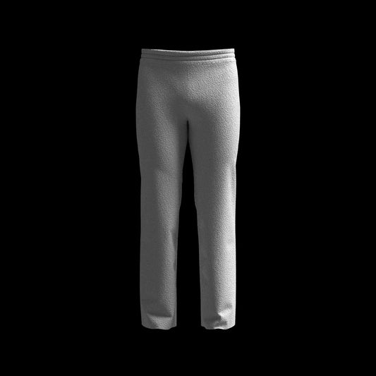 Mens Sweatpants 3D Garment for CLO3D Marvelous Designer ZPAC ZPRJ File Download Digital Virtual Fashion 2D Pattern