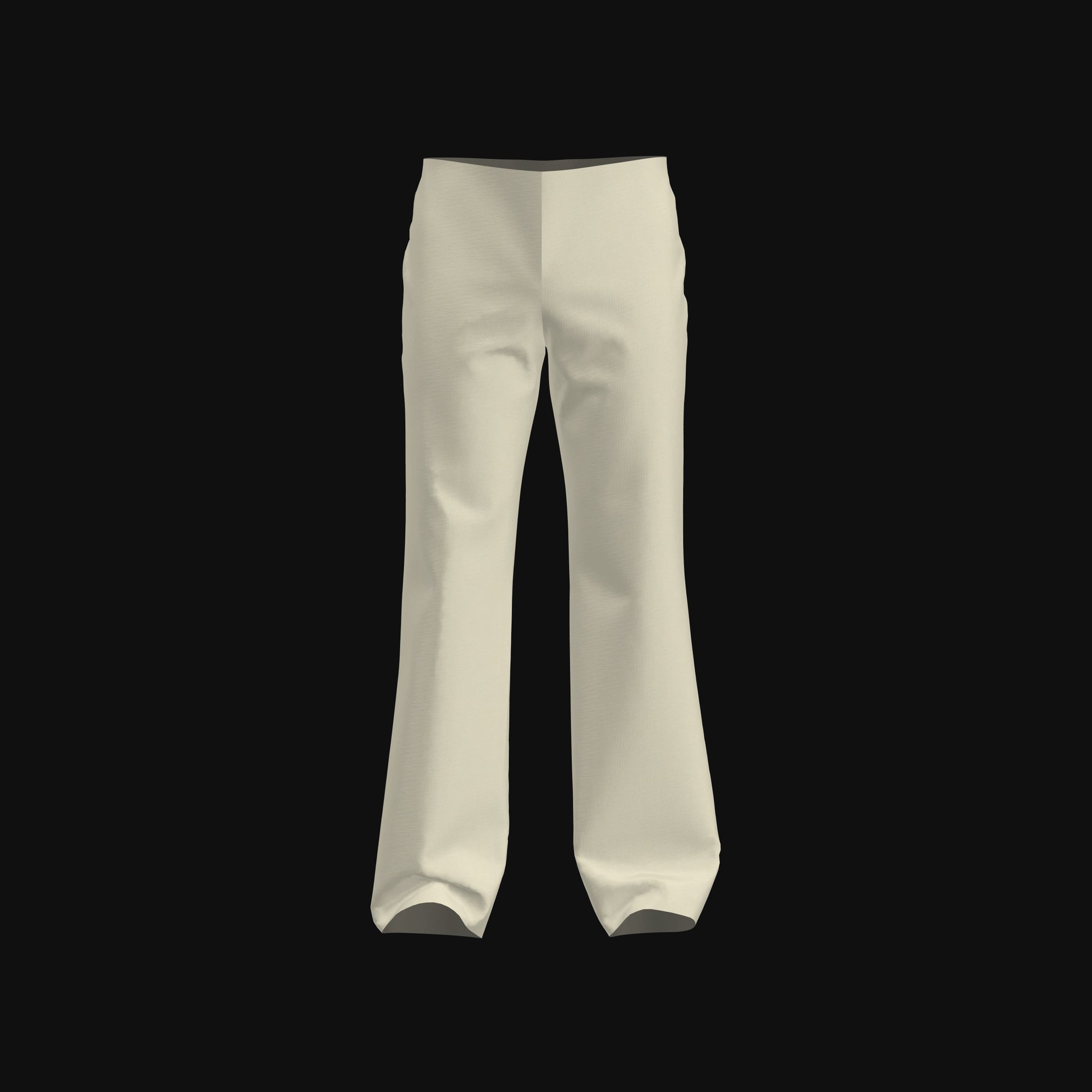 Men's Pants Sloper Size 40 - 3D Garment CLO3D Marvelous Designer ZPAC ZPRJ File Download Digital Virtual Fashion 2D Pattern