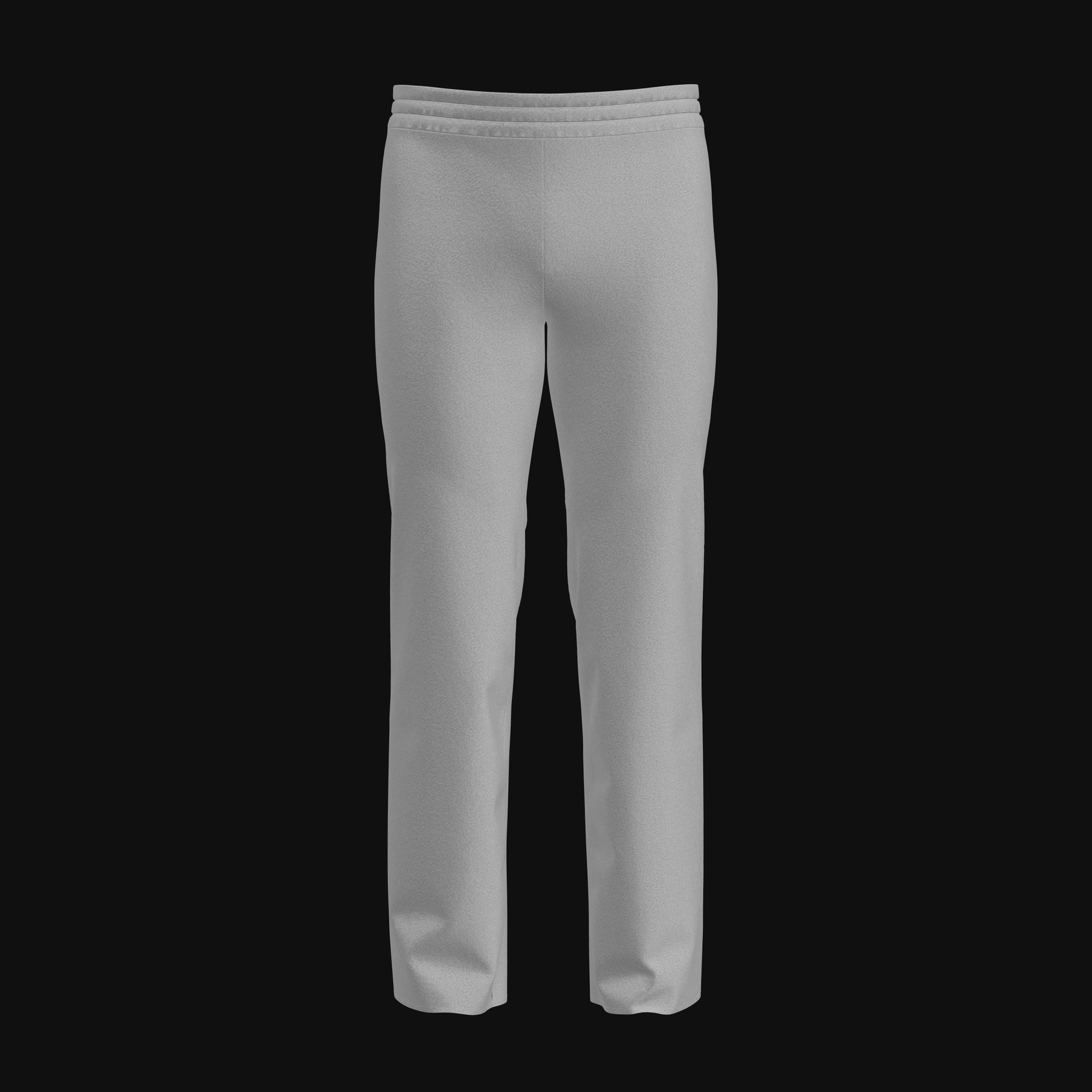 Mens Sweatpants 3D Garment for CLO3D Marvelous Designer ZPAC ZPRJ File Download Digital Virtual Fashion 2D Pattern