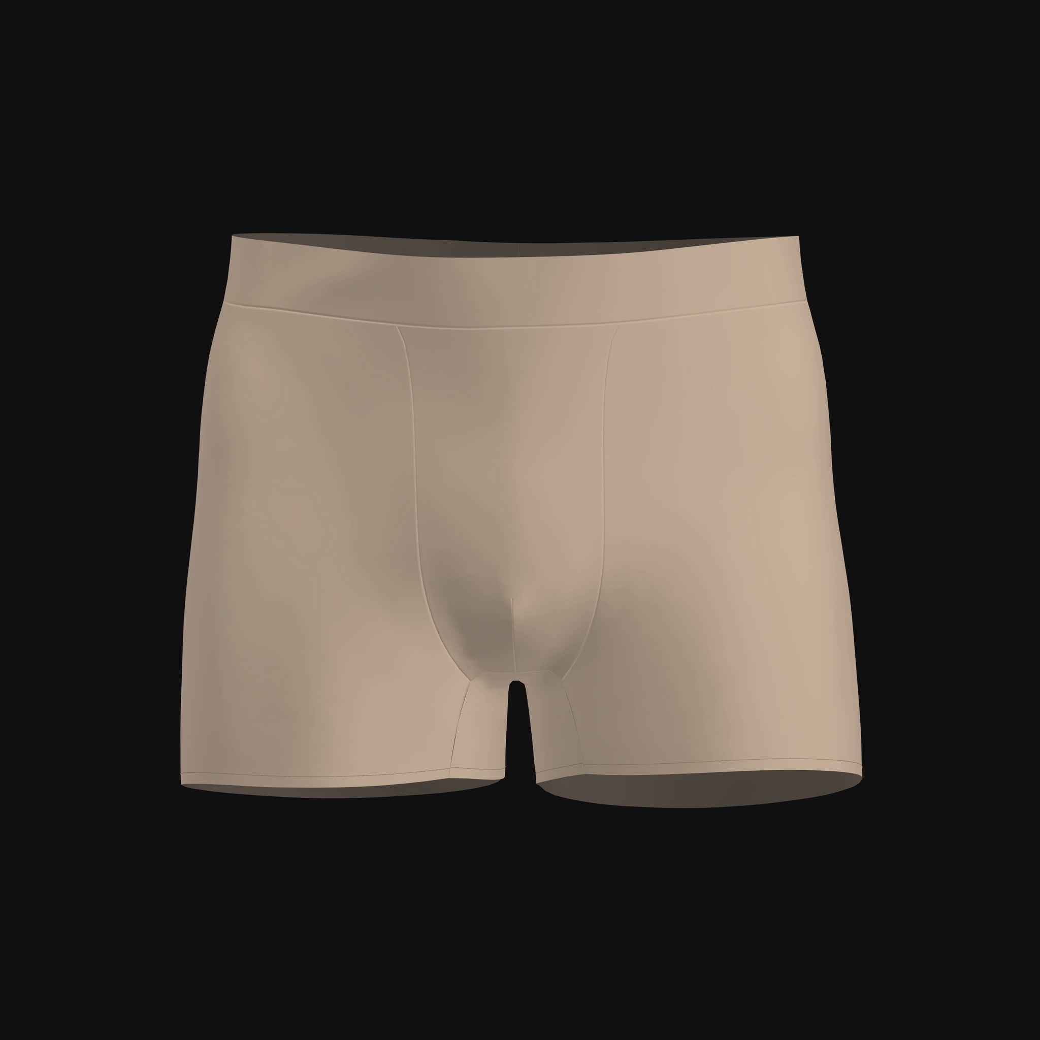 Free Mens Boxer Briefs 3D Garment for CLO3D Marvelous Designer ZPAC ZPRJ File Download Digital Virtual Fashion 2D Pattern